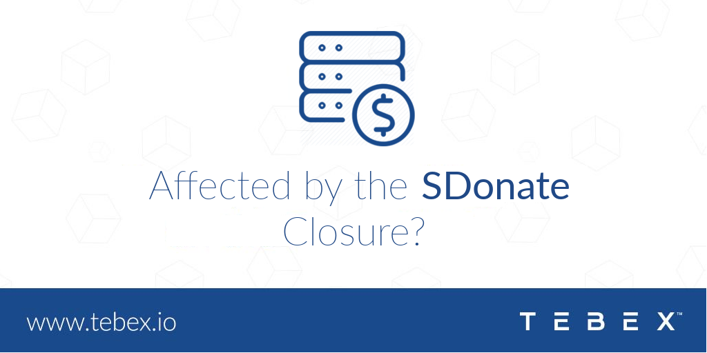 Affected by the closure of SDonate?